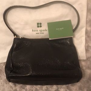 Kate Spade Black Shimmer Purse NWOT